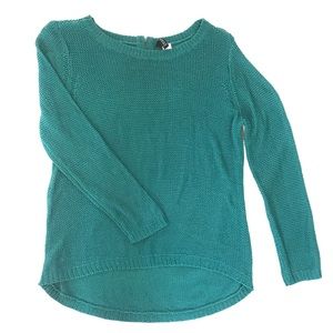 H&M teal sweater